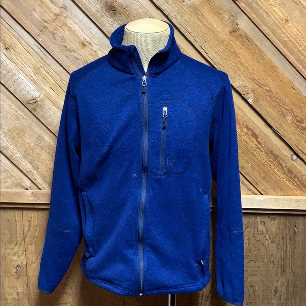 Avalanche Brighton sweater knit fleece jacket